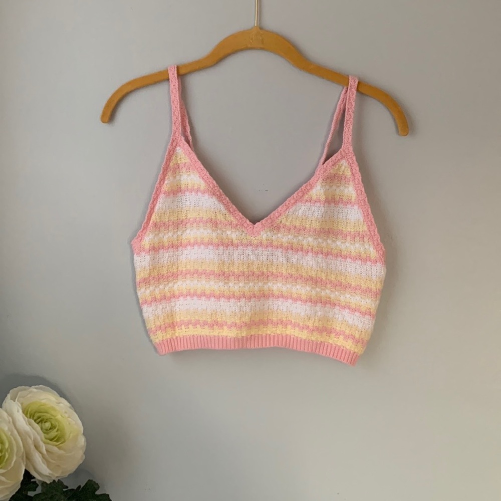 Wild fable crochet crop top
